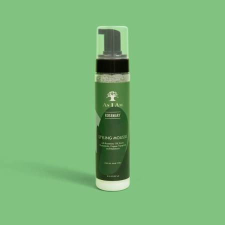 Spuma pentru coafare cu extras de rozmarin, As I Am, 237 ml [1]