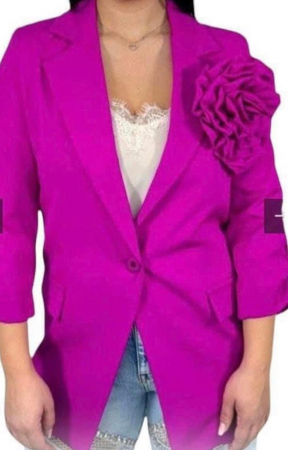 Femei - sacou accesorizat