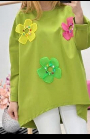 Femei - bluza cu flori