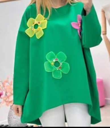 Femei - bluza cu flori