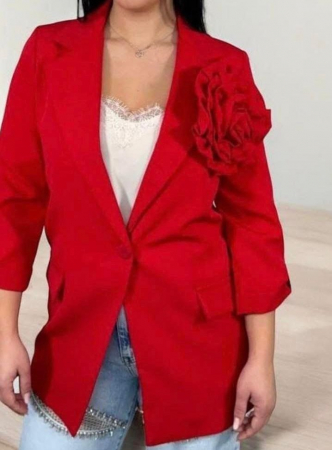 Femei - sacou accesorizat