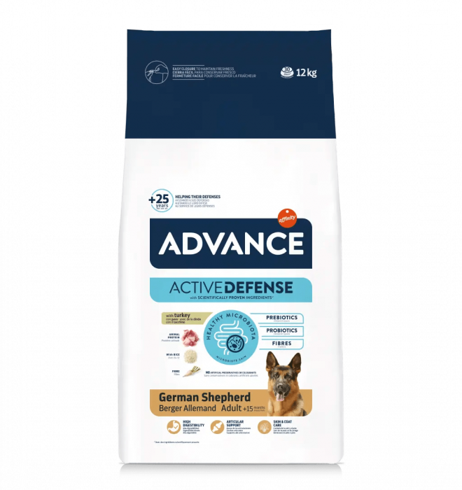 ADVANCE Adult Dog Ciobanesc German, Hrana Uscata Caini Adulti, 12 kg [2]