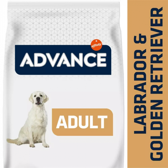 ADVANCE Adult Dog Labrador & Golden Retriever,  Hrana Uscata Caini Adulti, 12 kg [2]