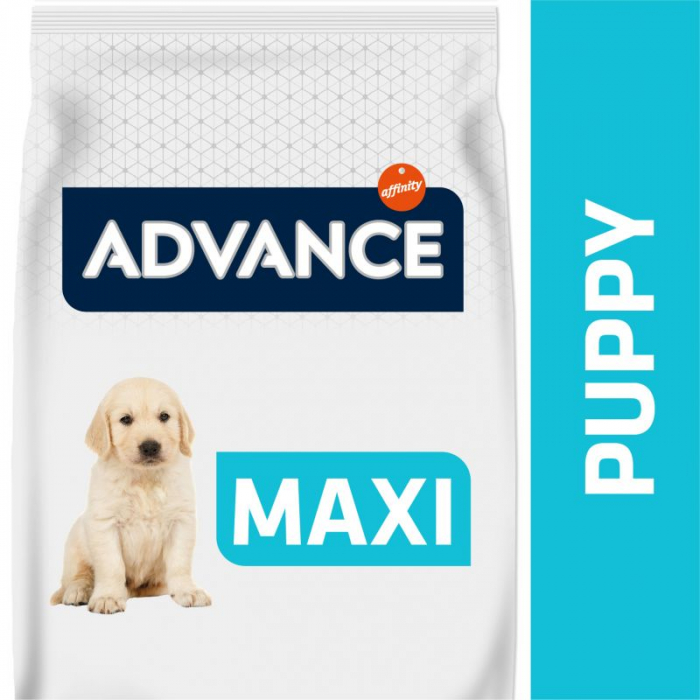 ADVANCE Dog Puppy Maxi, Hrana Uscata Caini Junior Talie Mare, 12 kg [2]