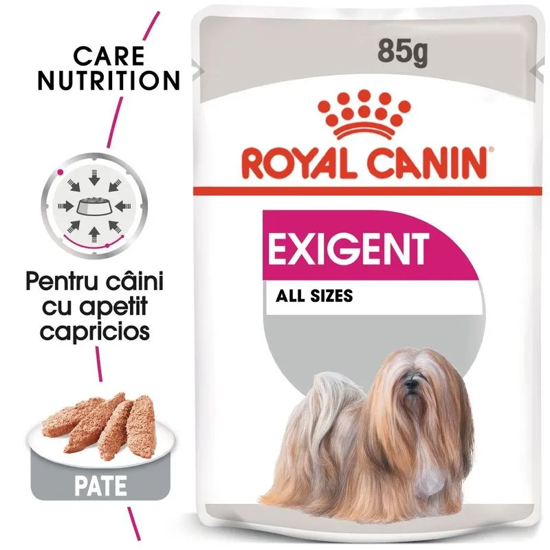 Royal Canin Exigent, Hrana Umeda Caini Adulti, Apetit Capricios (pate), 12 X 85g [2]