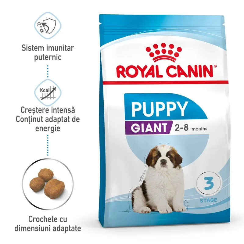 ROYAL CANIN Giant Puppy, Hrana Uscata Catei Junior, Etapa 1 de crestere, 15kg [2]