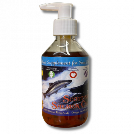 CÂINI - Ulei de Somon Omega 3 & Omega 6, 250 ml