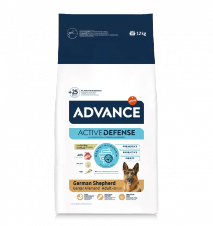 ADVANCE Adult Dog Ciobanesc German, Hrana Uscata Caini Adulti, 12 kg [1]