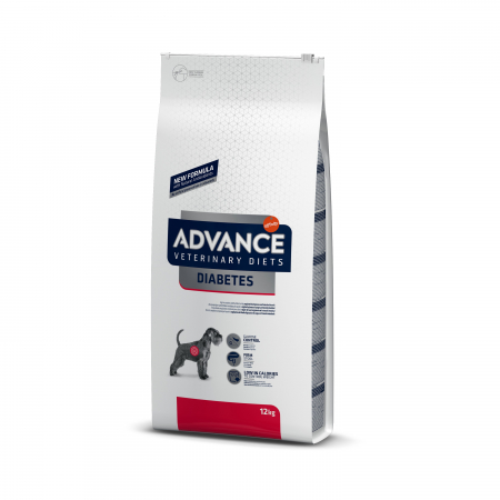 Hrană dietetică uscată câini - ADVANCE Adult Dog Diabetes, Hrana Uscata Caini Adulti Diabetici, 12 kg