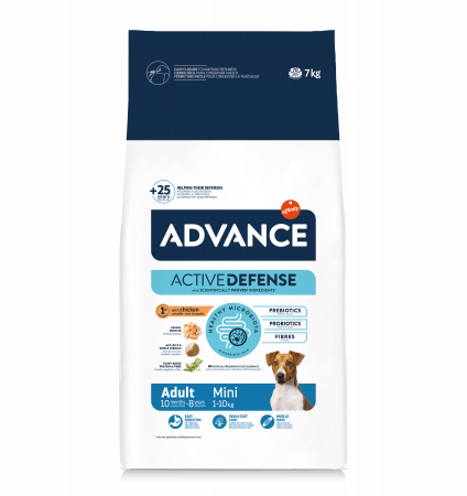 Hrană uscată câini - ADVANCE Dog Adult Mini, Hrana Uscata Caini Adulti Talie Mica, 7 kg