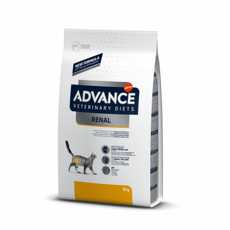 Diete veterinare și hrană specială - ADVANCE Adult Cat Renal, Hrana Uscata Pisici Adulte, 8 kg