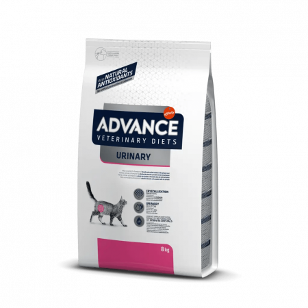 Diete veterinare și hrană specială - ADVANCE Adult Cat Urinary,  Hrana Uscata Pisici Adulte, 8 Kg