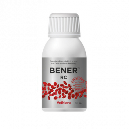 Suplimente nutritive, Vitamine - Bener RC, Suplient Alimentar Vitamino-Mineral pentru Recuperare, Deficiente Fier si Apetit Scazut, Caini si Pisici, 60 ml