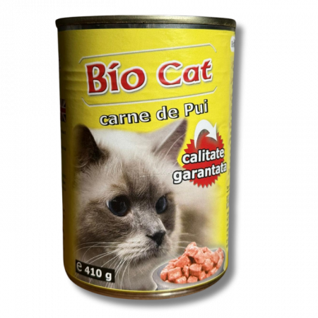 Hrană umedă pisici - BIOCAT PUI, Hrana Umeda Pisici, 410 g
