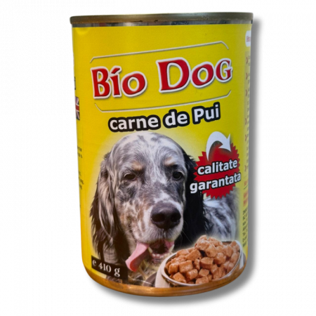 Hrană umedă câini - BIODOG PUI, Hrana Umeda Caini Adulti, 410 g