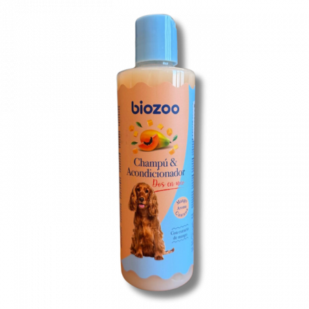 Șampoane și Balsamuri - BIOZOO, Sampon si Balsam pentru Caini, 250 ml