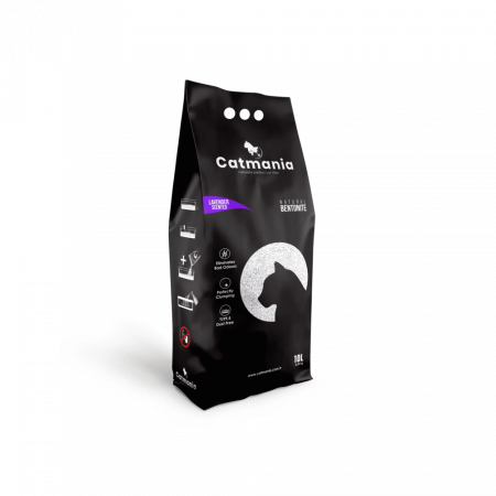 PROMOȚII - CATMANIA Bentonita Lavanda, Asternut Litiera 10 L