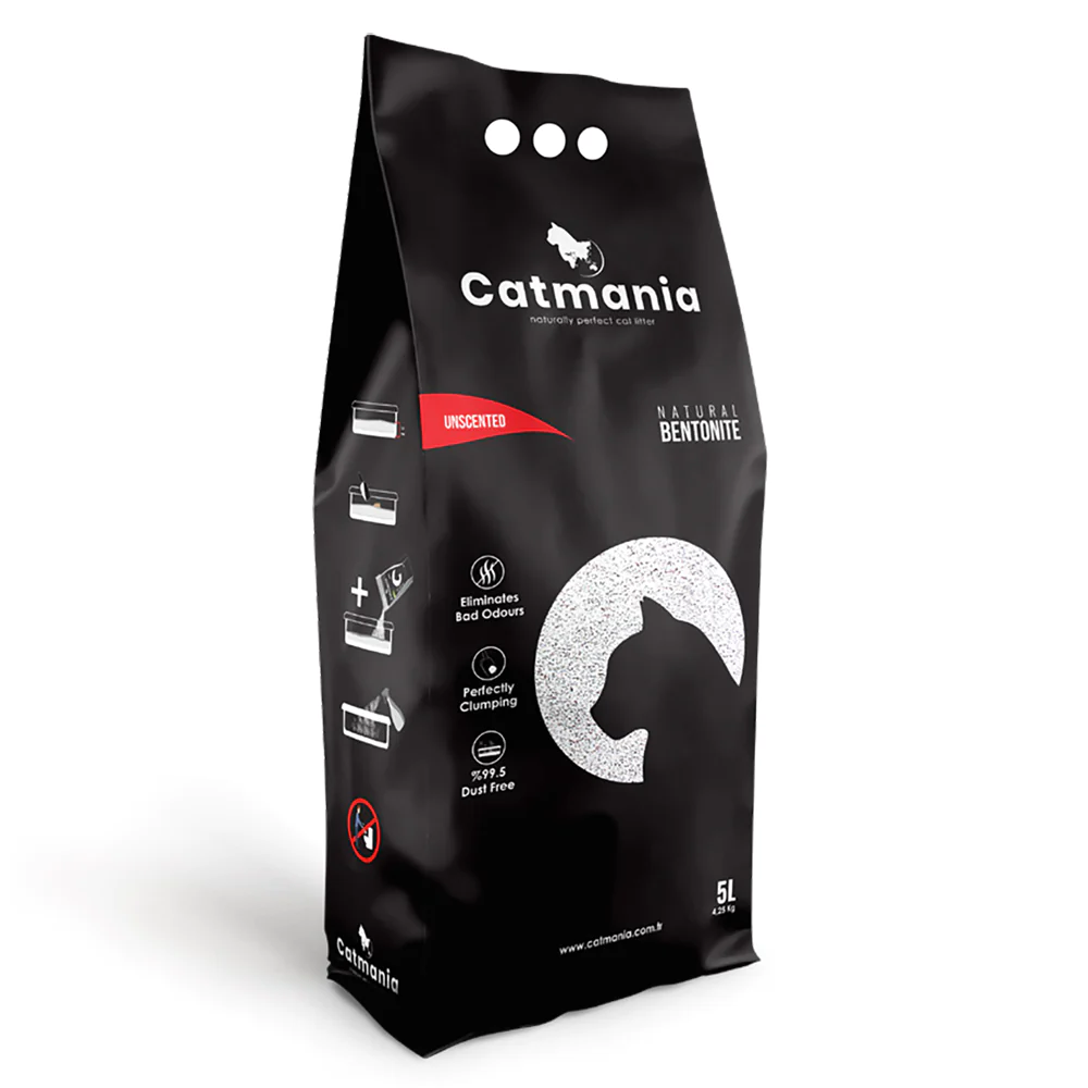 Igienă și Îngrijire - CATMANIA Bentonita Unscented, Asternut Litiera Fara Miros, 10 L