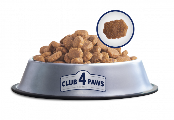 CLUB 4 PAWS Adult Dog Large Breeds, Hrana Uscata Caini Adulti Talie Mare, cu Pui, 14 kg [1]
