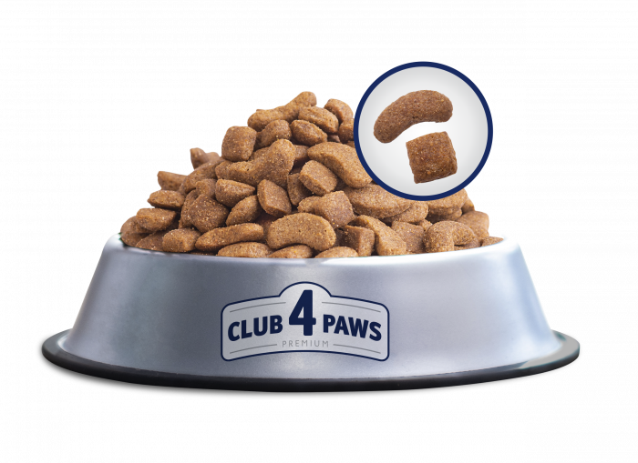 CLUB 4 PAWS Adult Dog Medium Breeds,  Hrana Uscata Caini Adulti Talie Medie, cu Pui, 14 kg [1]