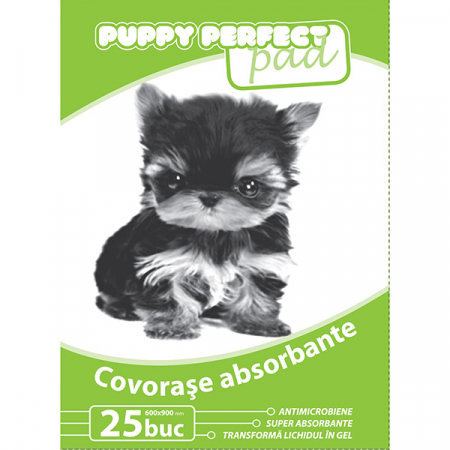 Igienă și Îngrijire - Covorase Absorbante Perfect Pad Training 60x90 cm, 25 buc/bax