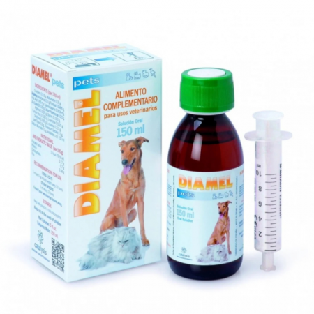 Suplimente nutritive, Vitamine - DIAMEL Pets, Stimulator Metabolism Pancreatic, Caini si Pisici, 150 ml