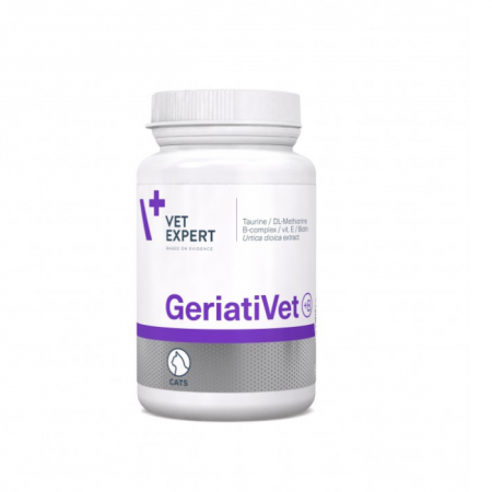 Suplimente nutritive, Vitamine - GeriatiVet Cat Twist Off, 60 capsule