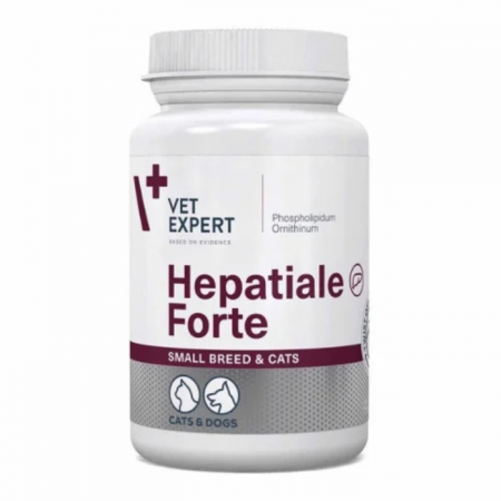 Afecțiuni Hepatice - Hepatiale Forte Small Breed & Cats 170 mg, 40 capsule twist off