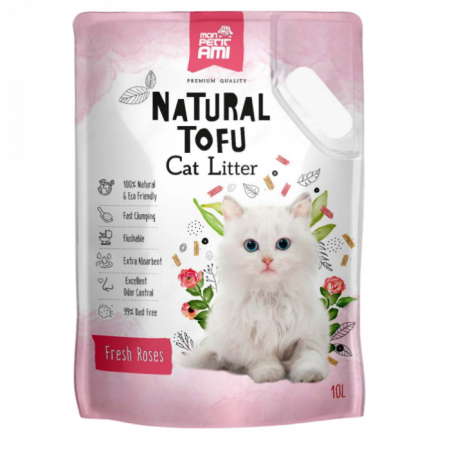Igienă și Îngrijire - Mon Petit Ami Asternut Tofu Trandafiri 10L
