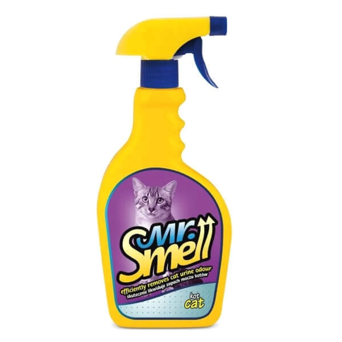 Igienă și Îngrijire - Mr. Smell, Solutie Indepartare Pete si Mirosuri, Pisica, 500 ml