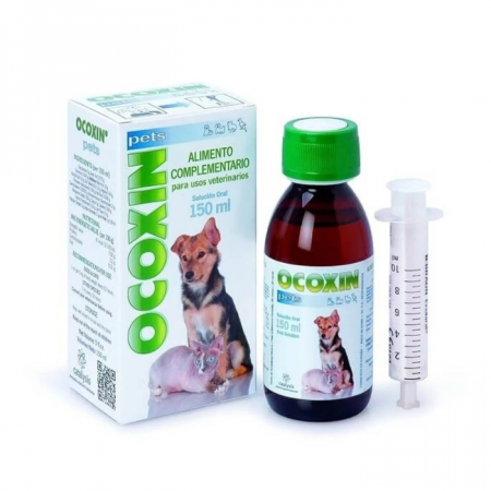 Suplimente nutritive, Vitamine - OCOXIN Pets, Supliment pentru Terapia Oncologica, Caini si Pisici, 150 ml