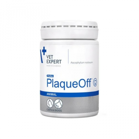 CÂINI - PlaqueOff Granule, Supliment pentru Limitarea Formarii Tartrului, Caini si Pisici, 40g