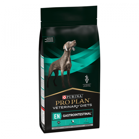 Hrană dietetică uscată câini - PURINA Pro Plan Veterinary Diets EN Gastrointestinal, Hrana Uscata Caini Adulti, 12 kg - PURINA PRO PLAN VETERINARY DIETS