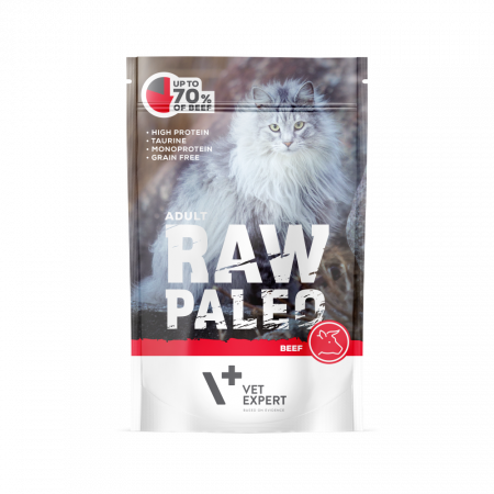 PISICI - Raw Paleo Adult Cat Vita, Hrana Umeda Pisici Adulte, 100 g