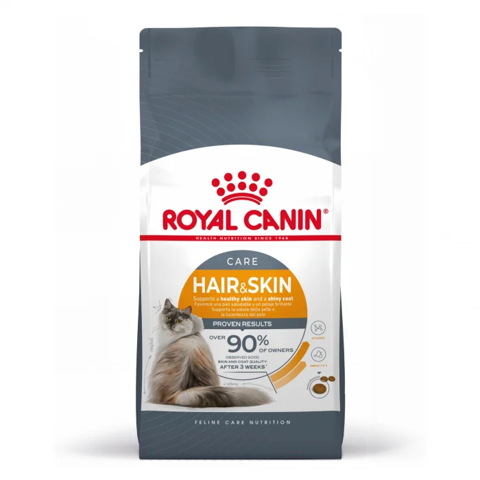 Hrană uscată pisici - Royal Canin Feline Hair & Skin Care, Hrana uscata pisici adulte, 10 kg