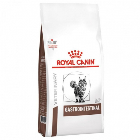Diete veterinare și hrană specială - Royal Canin Gastrointestinal Cat, Hrana Uscata Pisici Adulte, 4 kg