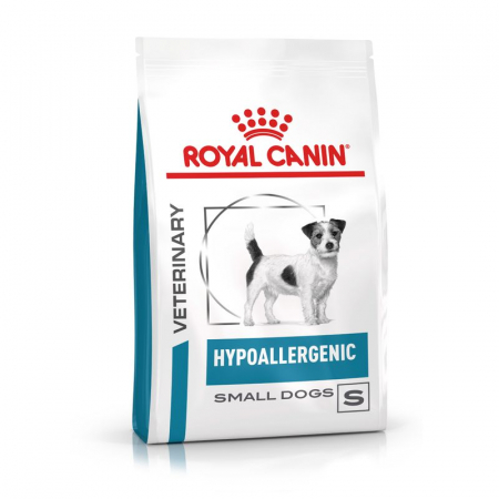 CÂINI - Royal Canin Hypoallergenic Small Dog, Hrana Uscata Caini Adulti Talie Mica, 3.5 Kg