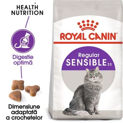Royal Canin Regular Sensible 33, Hrana Uscata Pisici Adulte,10 kg [1]