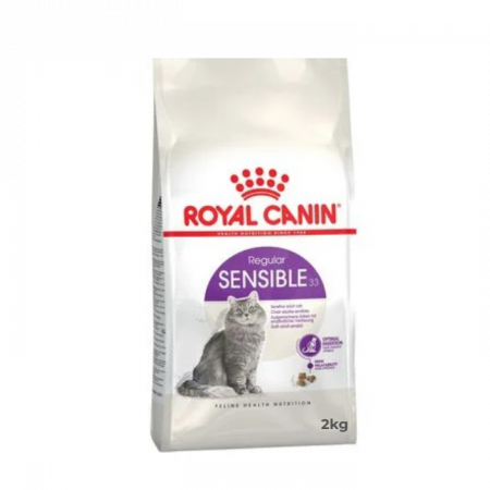 PROMOȚII - Royal Canin Regular Sensible 33, Hrana Uscata Pisici Adulte, 2 kg