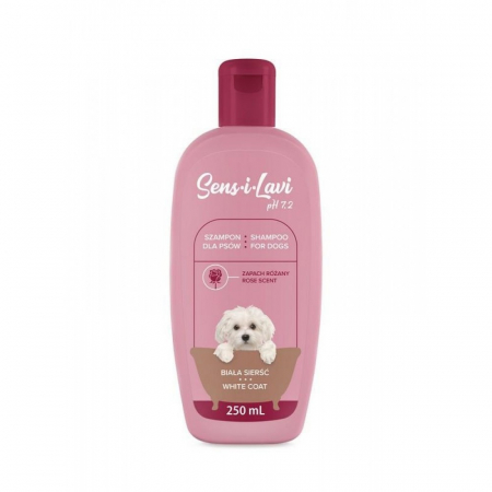 Șampoane și Balsamuri - Sens-i-Lavi Sampon Caini Blana Alba, 250 ml