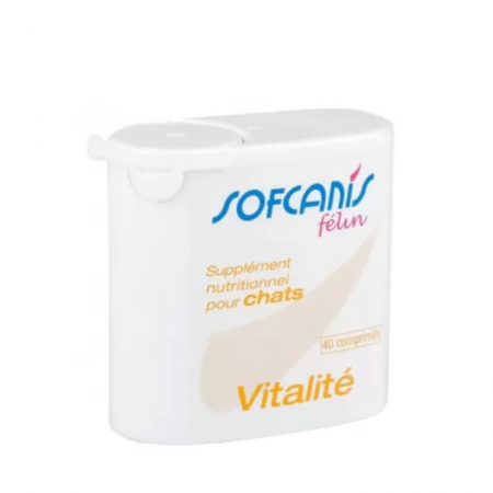 PISICI - Sofcanis Feline Vitalite , Vitamine pentru Pisici, 40 comprimate