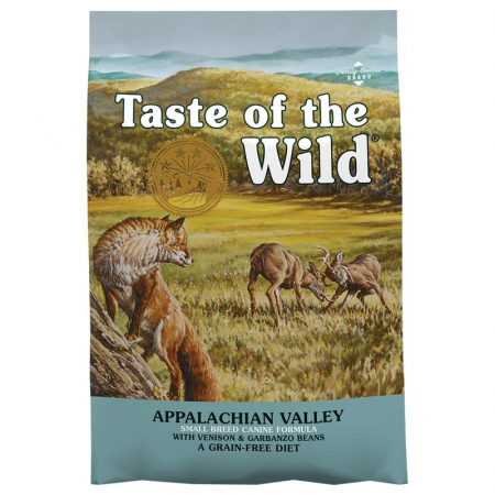 Hrană uscată câini - Taste Of The Wild Appalachian Valley Small Breed, Hrana Uscata Caini Adulti Talie Mica, Vanat si Miel, 12.2 Kg