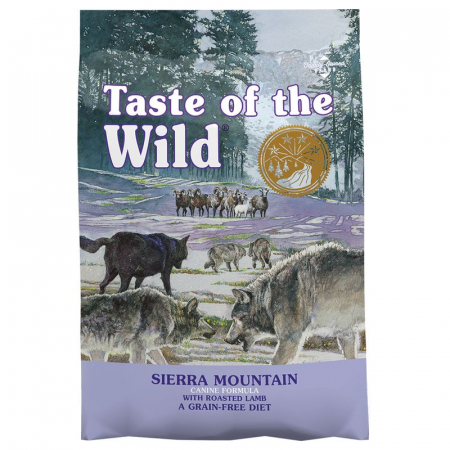 Hrană uscată câini - Taste Of The Wild Sierra Mountain, Hrana Uscata Caini Adulti Toate Rasele, Miel, 12.2 Kg