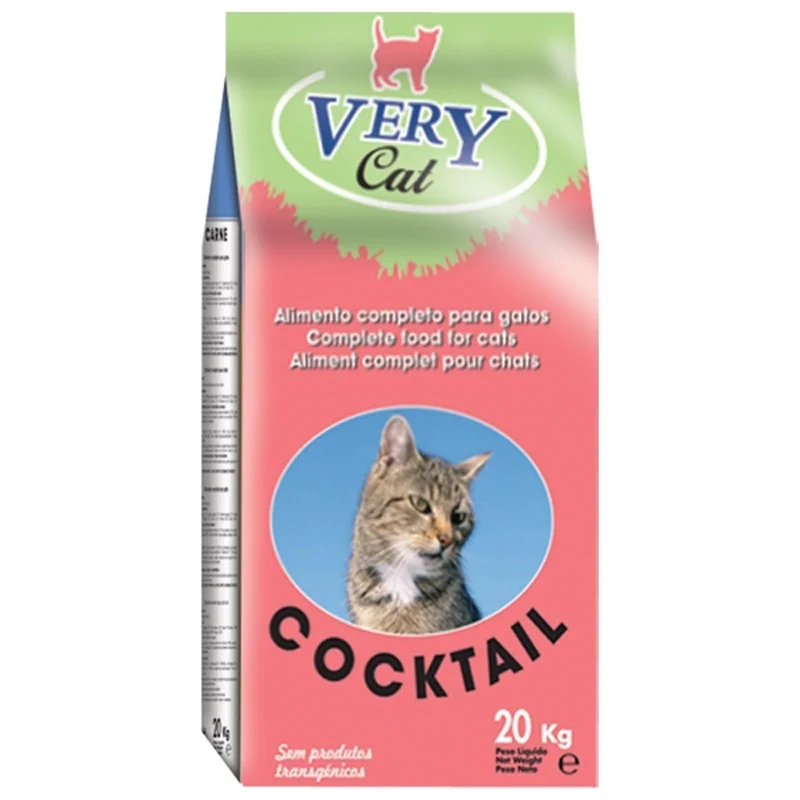 PROMOȚII - VERY CAT Cocktail, Hrană uscată pisici adulte, 20 kg