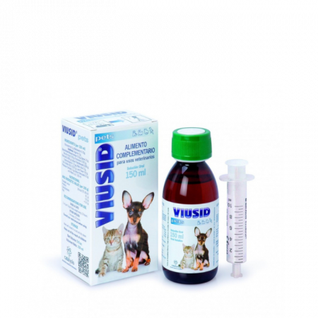 Suplimente nutritive, Vitamine - VIUSID Pets, Supliment Imunostimulator cu Vitamine si Minerale, Caini si Pisici, 30 ml
