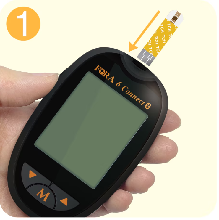 FORA-6-Connect-instructiuni-testare-glicemie-pas1