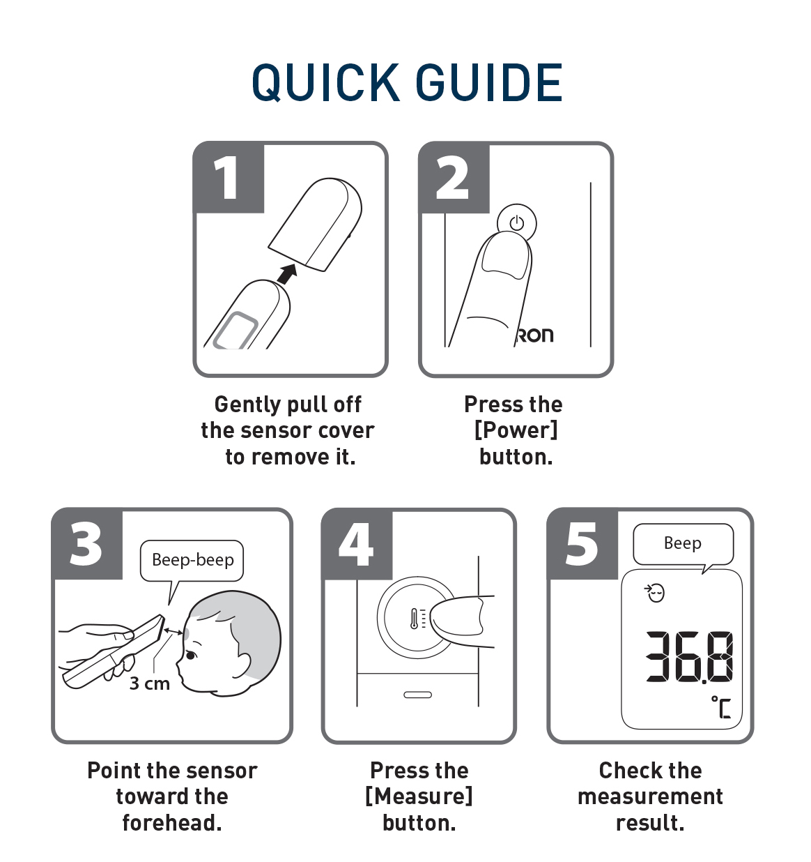 omron-gentle-temp-gt730-termometru-de-frunte-cu-infraroșu-fără-contact-ghid-rapid-utilizare