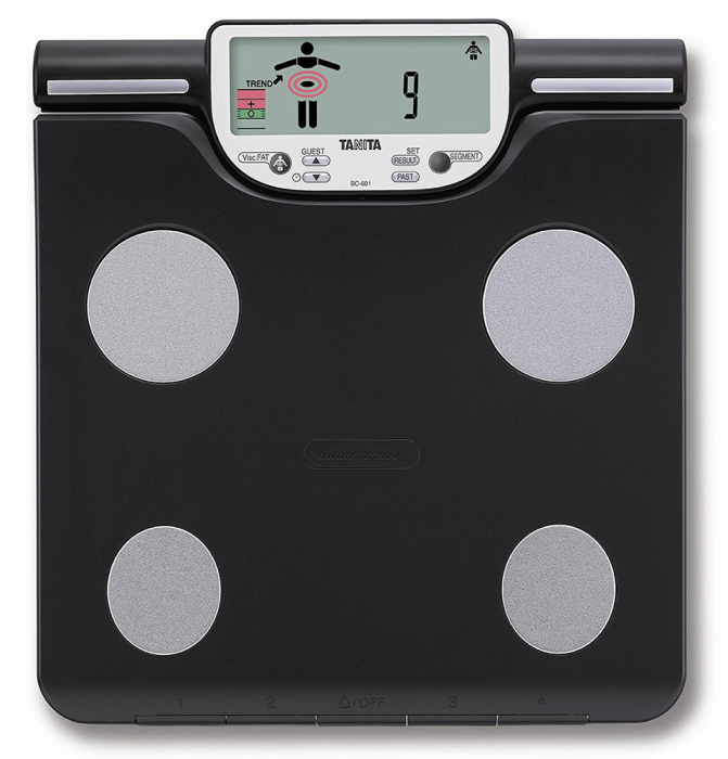 Analizor profesional Tanita BC-601 / BC-602 / BC-613 InnerScan - pe segmente, 8 sensori pentru analiza, card SD pentru transfer date PC, fabricat in Japonia [3]