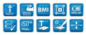 Cantar si analizor corporal Omron BF214 - Body fat monitor [6]