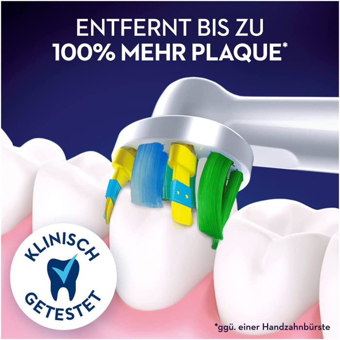 Capete periaj Braun Oral-B Floss Action, cu peri CleanMaximiser pentru curățare profundă între dinți - set de 6 buc [5]